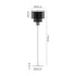 Burnaby Floor Lamp 9 Light Brown Oxide